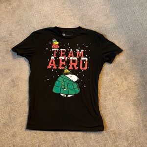 Aeropostale Black Graphic Tee